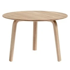 HAY Bella Coffee Table 60 Cm, High, Lacquered Oak