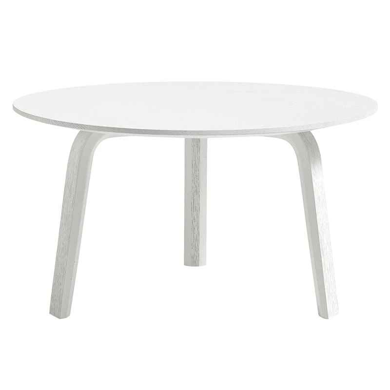 HAY Bella Coffee Table 60 Cm, Low, White 1 HAY Bella Coffee Table 60 Cm, Low, White