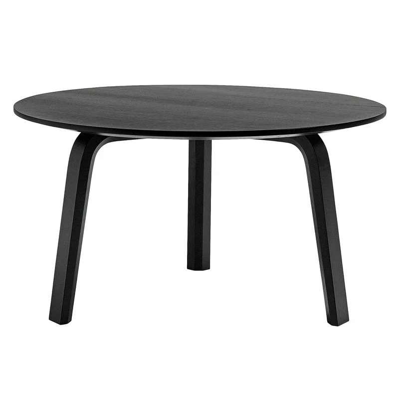HAY Bella Coffee Table 60 Cm, Low, Black 1 HAY Bella Coffee Table 60 Cm, Low, Black