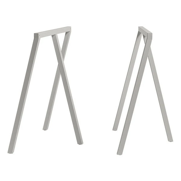 HAY Loop Stand Frame, 2 Pcs, Grey 1 HAY Loop Stand Frame, 2 Pcs, Grey