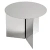 HAY Slit Table, 45 Cm, Polished Steel