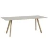 HAY CPH30 Table, 200 X 90 Cm, Soaped Oak - Off White Lino