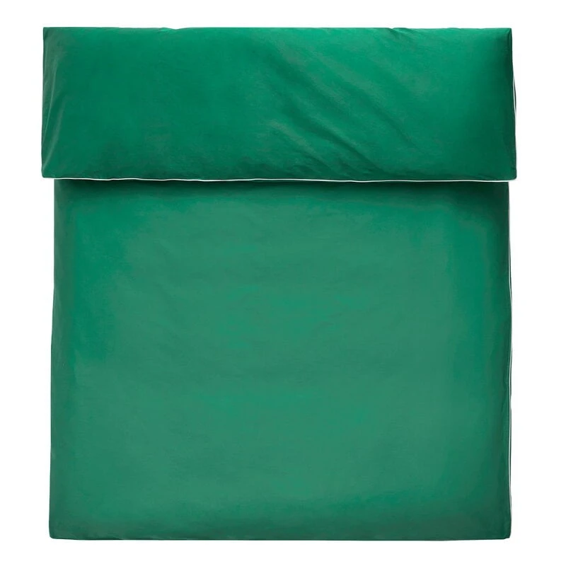 HAY Outline Duvet Cover, Emerald Green 1 HAY Outline Duvet Cover, Emerald Green