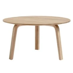 HAY Bella Coffee Table 60 Cm, Low, Lacquered Oak