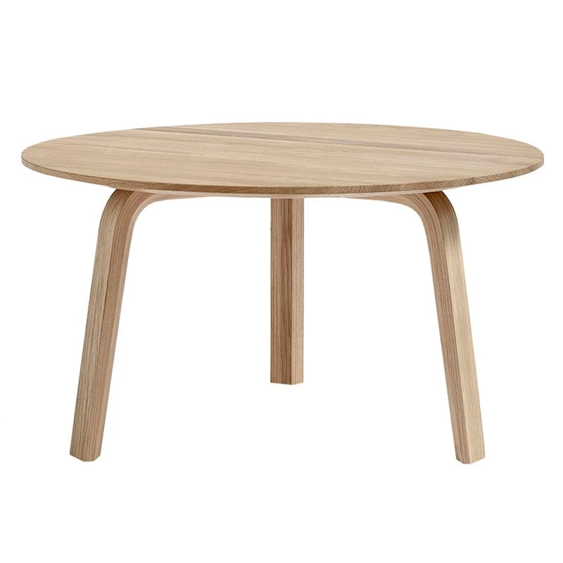 HAY Bella Coffee Table 60 Cm, Low, Lacquered Oak 1 HAY Bella Coffee Table 60 Cm, Low, Lacquered Oak