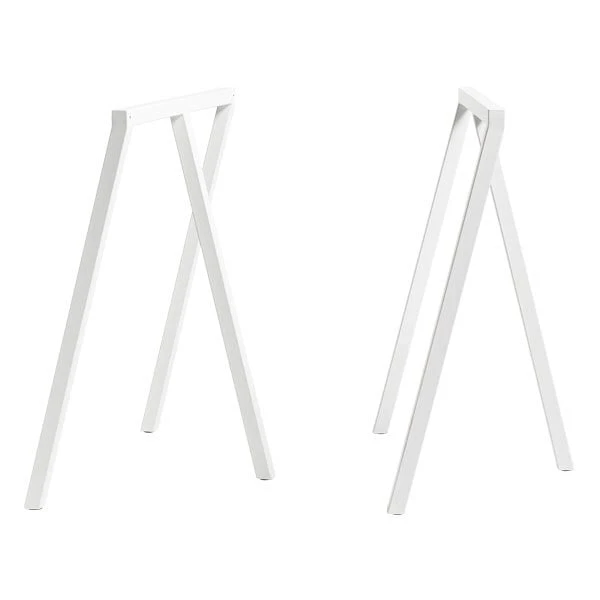 HAY Loop Stand Frame, 2 Pcs, White 1 HAY Loop Stand Frame, 2 Pcs, White