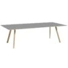 HAY CPH30 Table, 250 X 120 Cm, Lacquered Oak - Grey Lino