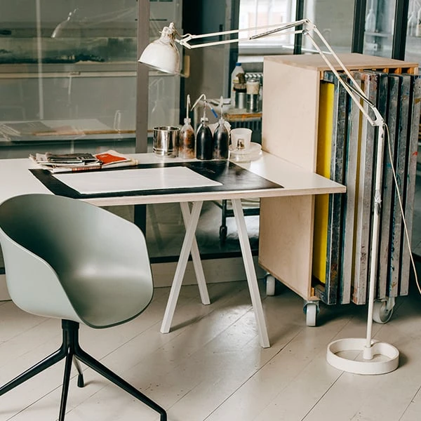 HAY Loop Stand Table 160 Cm, White 2 HAY Loop Stand Table 160 Cm, White - Image 2