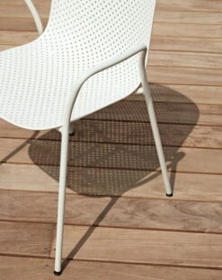 HAY 13Eighty Armchair, Grey White - Chalk White -Hay 13Eighty Armchair chalk white shell grey white base 03