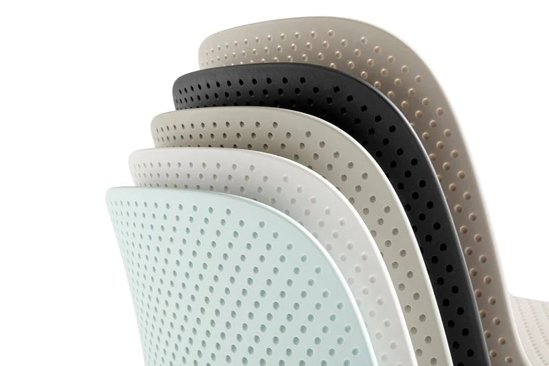 HAY 13Eighty Chair, Grey White - Chalk White 2 HAY 13Eighty Chair, Grey White - Chalk White - Image 2