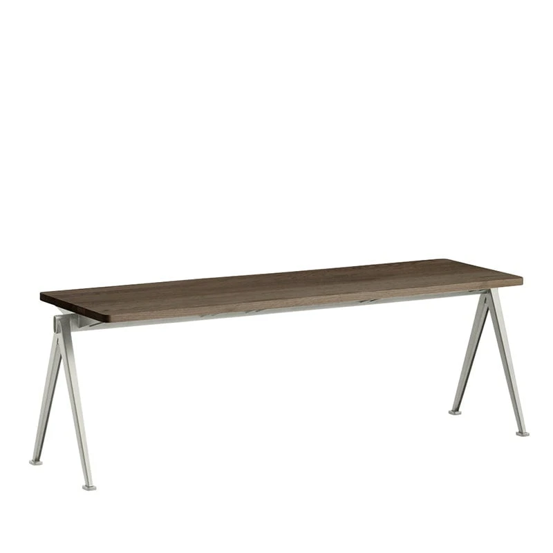 HAY Pyramid Bench 11, Beige - Smoked Oak 1 HAY Pyramid Bench 11, Beige - Smoked Oak