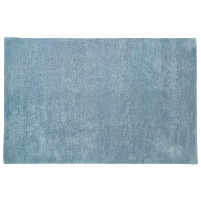 HAY Raw No 2 Rug, Light Blue 1 HAY Raw No 2 Rug, Light Blue