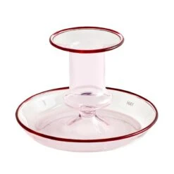 HAY Flare Candleholder, Pink