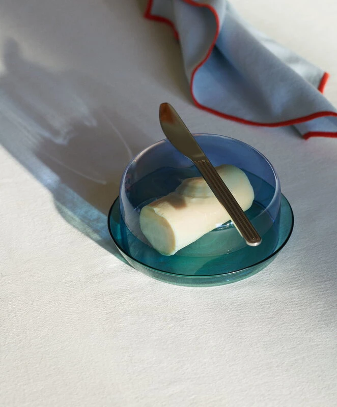 HAY Outline Napkins, Set Of 4, Light Blue 4 HAY Outline Napkins, Set Of 4, Light Blue - Image 4