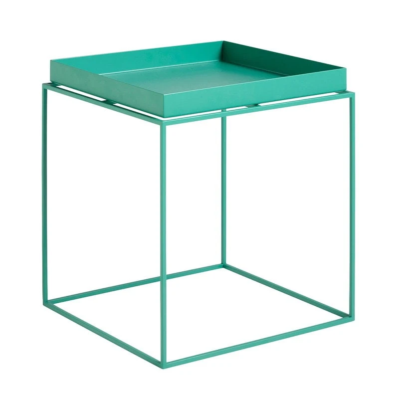 HAY Tray Table Medium Square, Peppermint 1 HAY Tray Table Medium Square, Peppermint