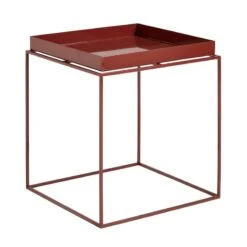 HAY Tray Table Medium Square, Chocolate