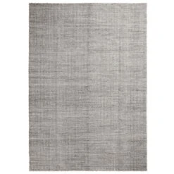 HAY Moiré Kelim Rug, 140 X 200 Cm, Grey