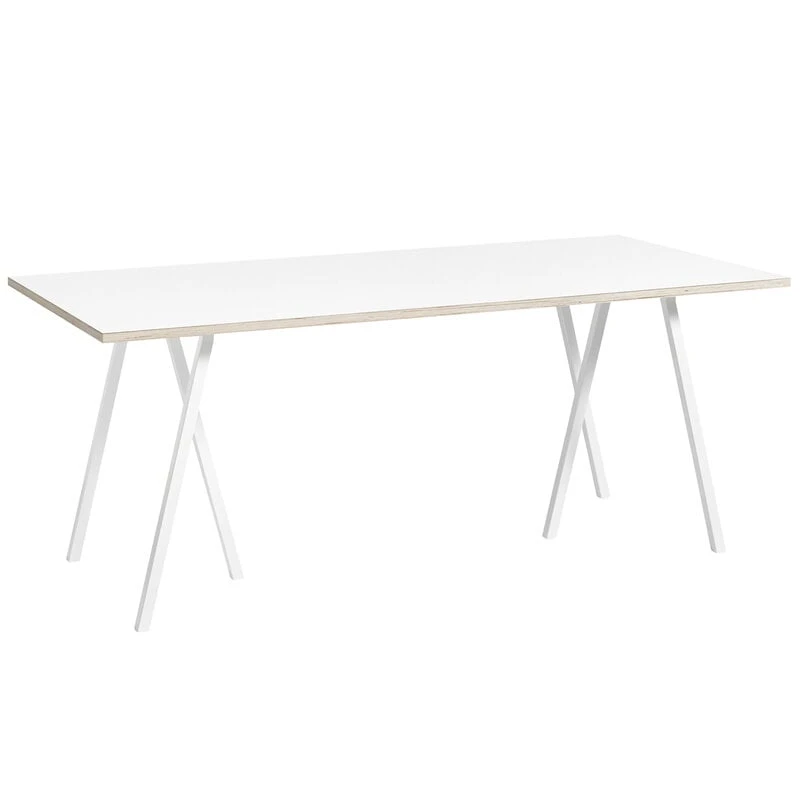 HAY Loop Stand Table 180 Cm, White 1 HAY Loop Stand Table 180 Cm, White