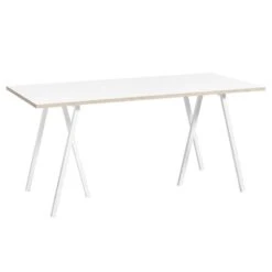 HAY Loop Stand Table 160 Cm, White