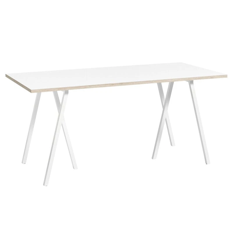 HAY Loop Stand Table 160 Cm, White 1 HAY Loop Stand Table 160 Cm, White