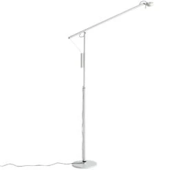 HAY Fifty-Fifty Floor Lamp, Ash Grey