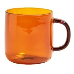 HAY Glass Mug, Amber
