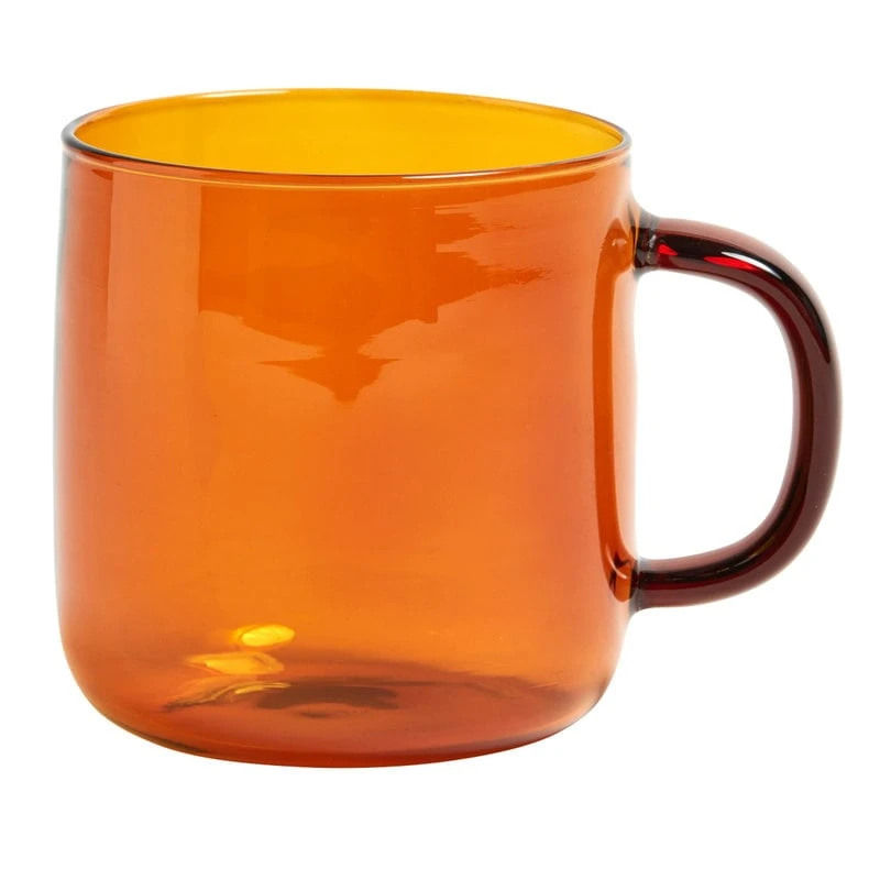 HAY Glass Mug, Amber 1 HAY Glass Mug, Amber