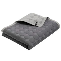 HAY Mega Dot Bed Cover, Dark Grey