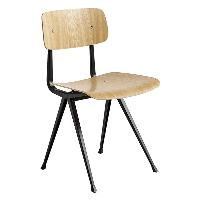 HAY Result Chair, Black - Lacquered Oak 1 HAY Result Chair, Black - Lacquered Oak