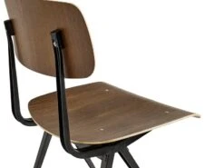HAY Result Chair, Black - Smoked Oak 11 HAY Result Chair, Black - Smoked Oak -Hay 257345 Result Chair Frame black smoked wb lacquer oak seat and base Detail