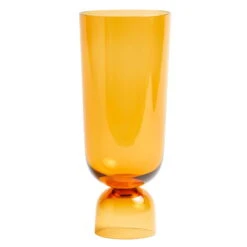 HAY Bottoms Up Vase, L, Amber