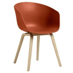 HAY About A Chair AAC22, Lacquered Oak - Orange