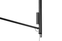 HAY Fifty-Fifty Wall Lamp, Soft Black -Hay 4102091009000 Fifty Fifty Wall soft black detail 02