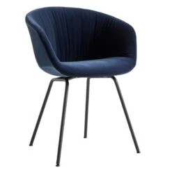 HAY About A Chair AAC27 Soft, Black - Lola Navy