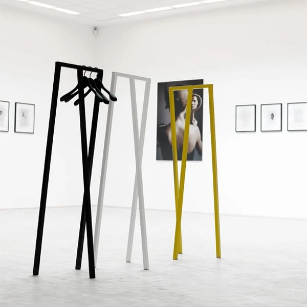 HAY Loop Stand Hall, White 2 HAY Loop Stand Hall, White - Image 2