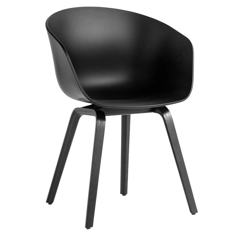 HAY About A Chair AAC22, Black Oak - Black 1 HAY About A Chair AAC22, Black Oak - Black