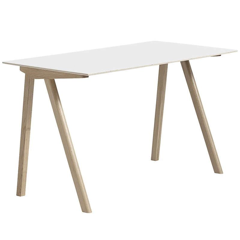 HAY CPH90 Desk, Soaped Oak - White Laminate 1 HAY CPH90 Desk, Soaped Oak - White Laminate