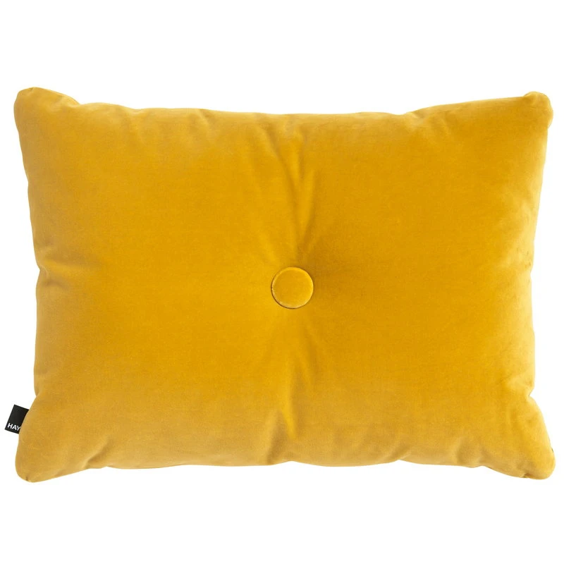 HAY Dot Soft Cushion, Yellow 1 HAY Dot Soft Cushion, Yellow