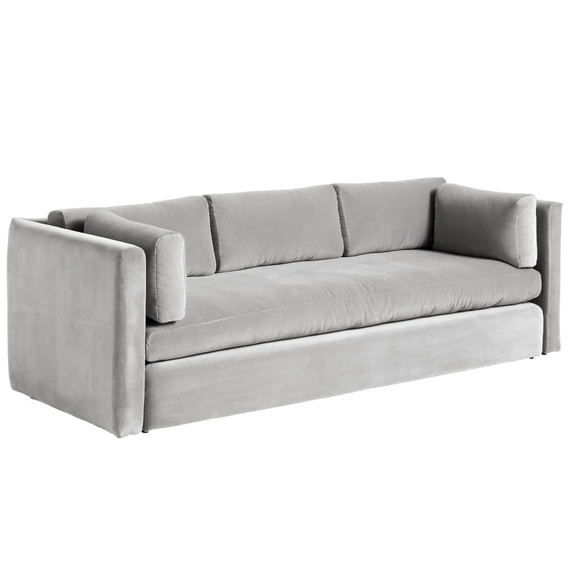 HAY Hackney Sofa, 3-seater, Lola Warm Grey 1 HAY Hackney Sofa, 3-seater, Lola Warm Grey