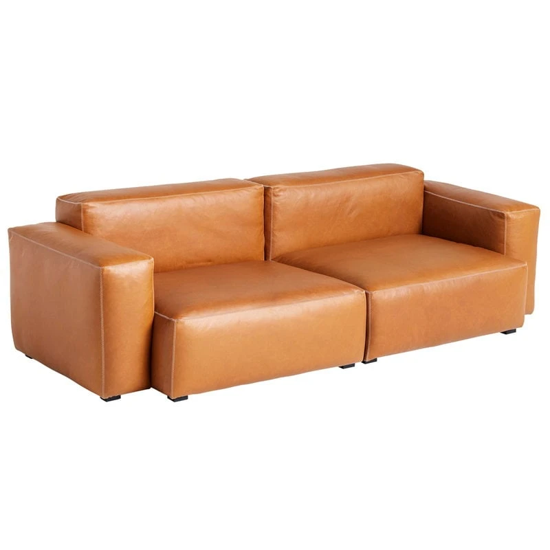 HAY Mags Soft 2,5-seater Sofa, Comb.1 Low Arm, Sense 250 Leather 1 HAY Mags Soft 2,5-seater Sofa, Comb.1 Low Arm, Sense 250 Leather