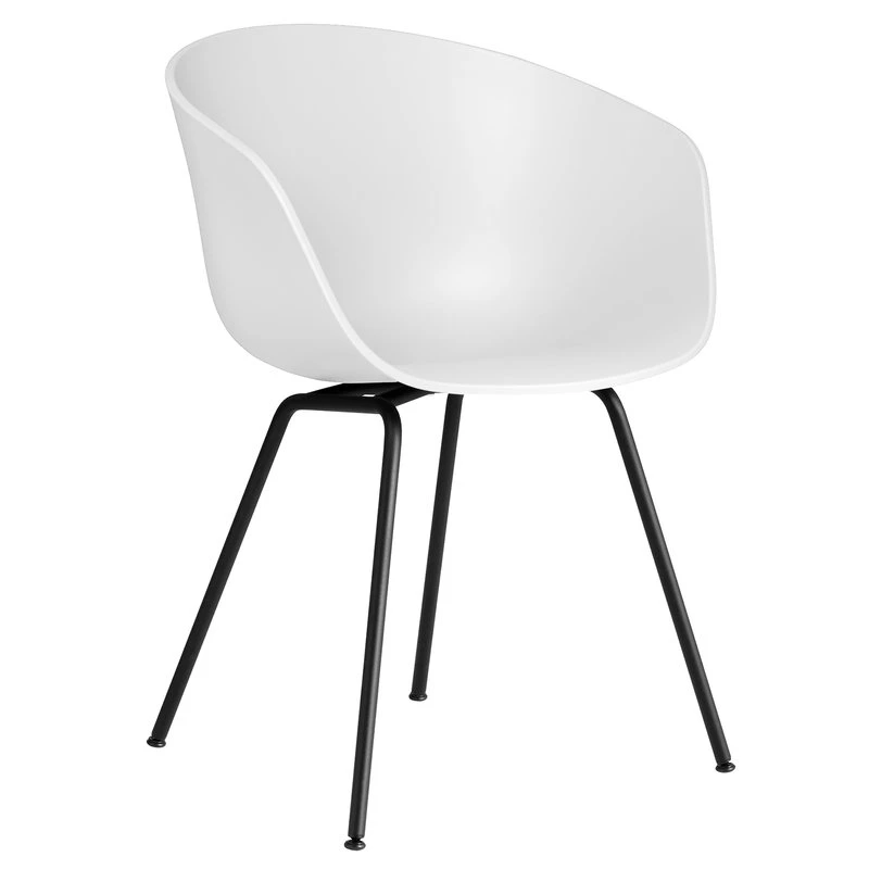 HAY About A Chair AAC26, White - Black 1 HAY About A Chair AAC26, White - Black