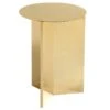 HAY Slit Table, 35 Cm, High, Brass