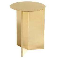 HAY Slit Table, 35 Cm, High, Brass