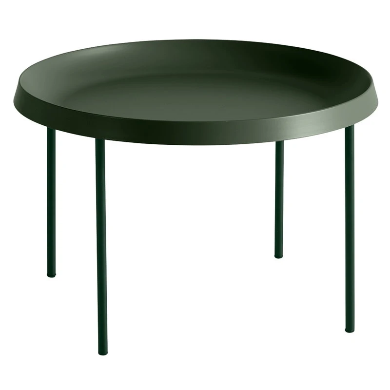 HAY Tulou Coffee Table 55 Cm, Green 1 HAY Tulou Coffee Table 55 Cm, Green