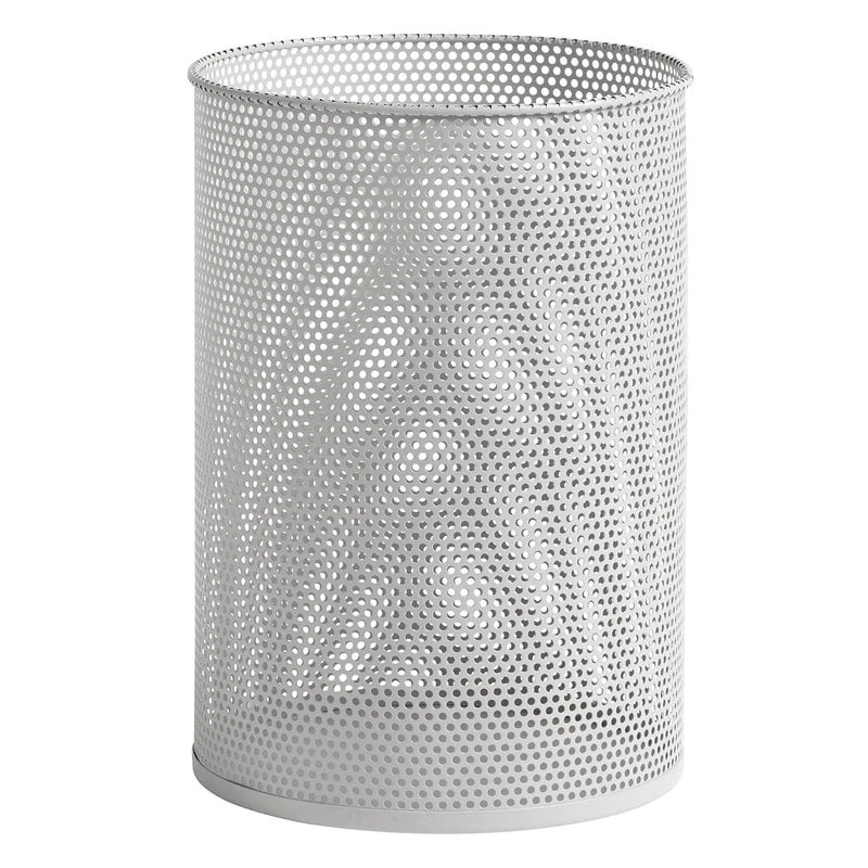 HAY Perforated Bin, L, Light Grey 1 HAY Perforated Bin, L, Light Grey