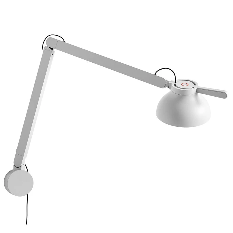HAY PC Wall Lamp, Double Arm, Grey 1 HAY PC Wall Lamp, Double Arm, Grey