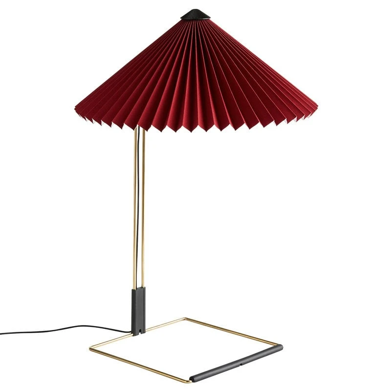 HAY Matin Table Lamp, Large, Oxide Red 1 HAY Matin Table Lamp, Large, Oxide Red
