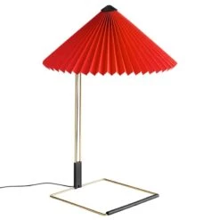 HAY Matin Table Lamp, Large, Bright Red