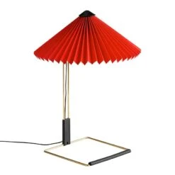 HAY Matin Table Lamp, Small, Bright Red