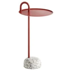 HAY Bowler Side Table, Tile Red